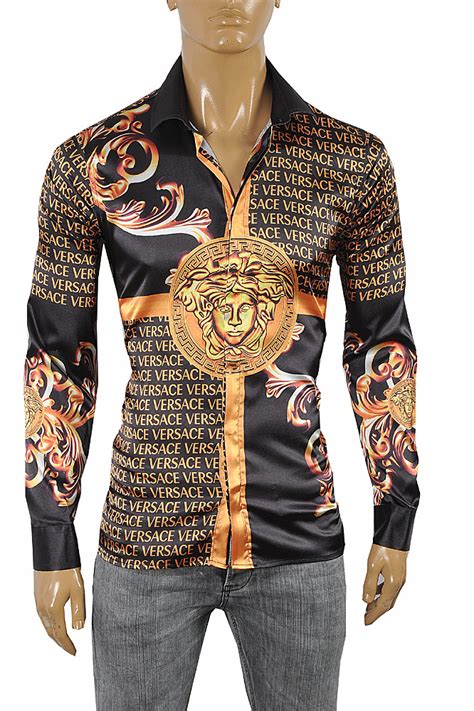 versace shirt price malaysia|Men's Designer Shirts .